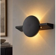 GLOBO LIGHTING LED Wandleuchte, LED-Leuchtmittel fest verbaut, Warmwei&szlig;, LED