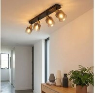 GLOBO LIGHTING Deckenstrahler, Leuchtmittel inklusive, Warmwei&szlig;, LED...