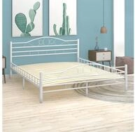vidaXL Bettgestell 100 x 200 cm Lattenrost 100x200 cm aus Pappelholz mit 17...