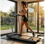 shop'n smile ideoon Laufband Walkingpad bis 12km/h, faltbar, App-Steuerung,