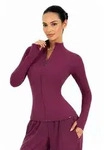 Smilodox Trainingsjacke Nexa, Sportjacke Damen, Slim Fit Jacke f&uuml;r Gym,...