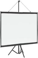 vidaXL Deckeneinbauleinwand (Beamer Leinwand mit Stativ 60 Zoll 4:3)