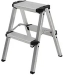 Craftfull Trittleiter Aluminium 3 Jahre Garantie 2-5 Stufen Klapptritt Leiter