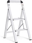 LuxusKollektion Klapptritt Leiter Aluminium 2 Stufen Klappbar Handlauf 150kg...