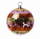 SATISFIRE Discolicht Spiegelkugel 20cm pastellfarben Discokugel Mirrorball Party
