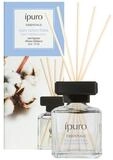 IPURO Raumduft cotton fields, 50 ml, Glasflakon mit Rattan-Holzst&auml;bchen