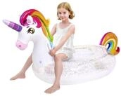 sloosh Aufblasbare Schwimmfigur SLOOSH Wasser Pool Luftmatratze Kinder,...