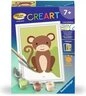 Ravensburger Malen nach Zahlen Kleiner Affe