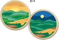 Ravensburger Malen nach Zahlen Malen nach Zahlen CREART Wooden Hills 25925