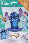 CRAFT Buddy Kreativset Crystal Art, Buddies XL, Stitch, mit Holzst&auml;nder