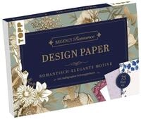 frechverlag Gru&szlig;karten Regency Romance Design Paper Block A5