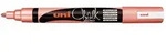 Mitsubishi Marker uni-ball Kreidemarker Chalk marker PWE5M, rot metallic