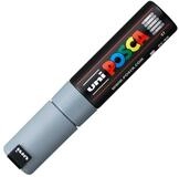 Faber-Castell Marker uni POSCA Acrylmarker PC-8K 8mm grau