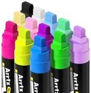 LuxusKollektion Marker Acrylstifte Marker 12 Stk Keil-Spitze 10mm Jumbo