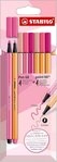 STABILO Fineliner STABILO Premium Filzstifte & Fineliner Pen 68 & Point 88...