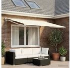 vidaXL Markise vidaXL Markisenersatzstoff Creme 600 x 300 cm Polyester