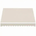 Outsunny Sonnensegel Markisenbespannung f&uuml;r 3,5x2,5m Markisenstoff Creme,