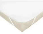 Matratzenauflage ZOLLNER, 180 x 200 cm, 75% Baumwolle, 25% Polyester, vom