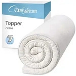 Dailydream, Topper, Kaltschaum, H3/4, Harter Topper, mit 7-Zonen Kern schafft...