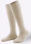 Witt Freizeitsocken Kompressionskniestrumpf (2-Paar) beige|braun 39-42