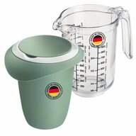 WESTMARK R&uuml;hrsch&uuml;ssel 2 tlg. Set, Quirltopf (1 l) und Messkanne "Gerda" (1...