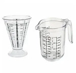 WESTMARK Messbecher Set, 2-tlg.: 1 Messkanne + 1 Messbecher, F&uuml;llvolumen: 0,5...