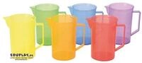 EDUPLAY Lernspielzeug Transparente Messbecher, 300 ml (6-St)