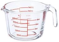 relaxdays Messbecher Glas 250 ml, Glas, (1-St)