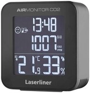 LASERLINER Raumluft-Qualit&auml;tssensor CO₂-Messger&auml;t 082.427A