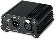 Pronomic Mikrofon PP-10 Phantomspeiseadapter (f&uuml;r 1 Kondensatormikrofon), Robustes