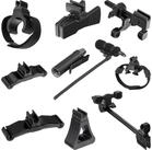 Pronomic Mikrofon MCM-100 Instrumentalmikrofon-Komplett-Set mit 8 Haltern (Set),