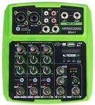 Pronomic Mischpult Mini4 USB-betriebener 4-Kanal Mixer, (2-tlg), mit