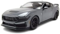 Maisto&reg; Modellauto Ford Mustang Dark Horse 2024 grau metallic, Ma&szlig;stab 1:24