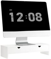 SoBuy Monitor-Halterung BBF02, Schreibtisch Organizer Bildschirmerh&ouml;hung...