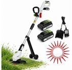 TRUTZHOLM Akku-Rasentrimmer 20V/2.0Ah mit 2 Akkus und Ladeger&auml;t