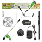 PRO CRAFT Akku-Freischneider ATA-20BS Akku Freischneider 20 V 420 mm Brushless...