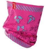 Roth Ideen Nitril-Handschuhe Schlauchschal ReflActions Diamant - pink.