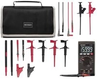 VOLTCRAFT Multimeter VC-191 Multimeter mit MLSet-100 Messleitungen und Tasche,...