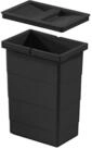 Hailo Einbaum&uuml;lleimer Hailo Inneneimer 1225959 schwarz 8 L 226 x 156 x 295 mm...