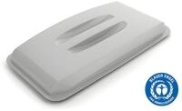 DURABLE Papierkorb Deckel f&uuml;r Abfallbeh&auml;lter Durabin Eco 60L grau