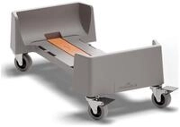 DURABLE Papierkorb Fahrwagen DURABIN 60l grau