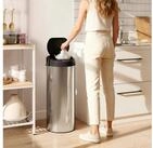 HOMCOM M&uuml;lleimer Fingerabdruckresistenter K&uuml;chenm&uuml;lleimer...