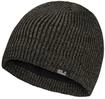 Beanie JACK WOLFSKIN "FELDBERG BEANIE", Damen, Gr. M, braun (obsidianmoss),