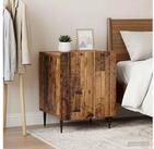 vidaXL Nachtkommode vidaXL Nachttisch 2 Stk. Altholz 43 x 34,5 x 52 cm...