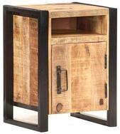 vidaXL Nachtkommode vidaXL Nachttisch 40x35x55 cm Massivholz Mango