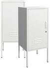 en.casa Nachtschrank (2er Set) &raquo;Hausj&auml;rvi&laquo; mit abschlie&szlig;barer T&uuml;r 82 x 35...