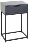 HAKU Konsolentisch in anthrazit, schwarz - 40x60x28cm (BxHxT)