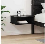 vidaXL Nachttisch Nachttisch Schwarz Eichen-Optik 40 x 31 x 15 cm Holzwerkstoff