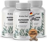 XTRA FUEL Blutzucker Komplex* mit Ceylon-Zimt, Inositol & Olivenblatt Kapsel,...