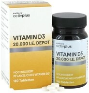 Avitale GmbH ACTIVPLUS Vitamin D3 20.000 I.E. Depot Tabletten Tabletten, 180 St.